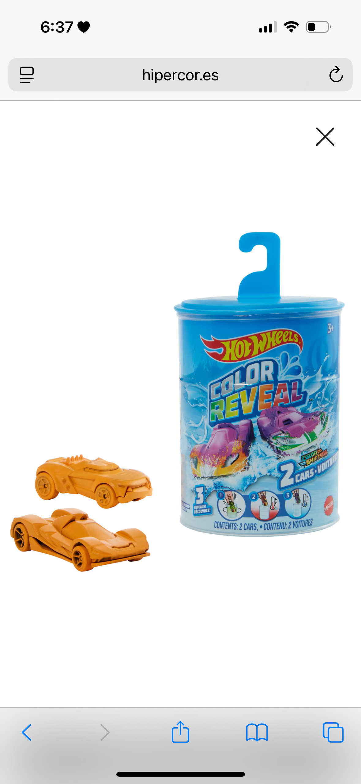 Hot Wheels Color Reveal