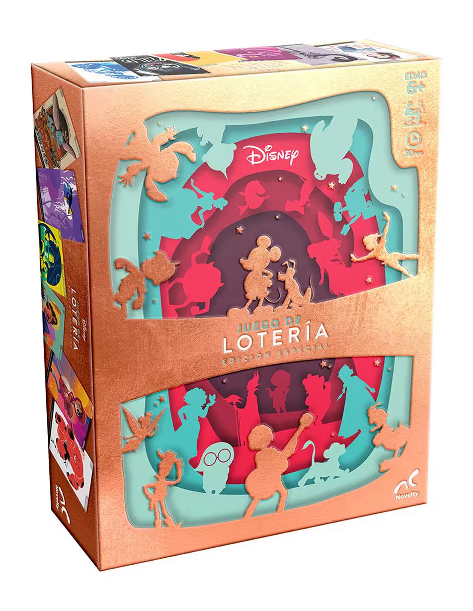 Juego de mesa Loteria de Disney